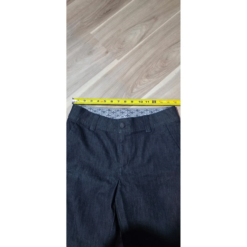Lee‎ Platinum Label Mid Rise Straight Women's Jeans Dark Blue Denim Stretch